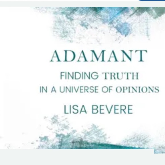 Adamant by Lisa Beverley.,Finding truth in a Universe of opinions book. New - Picture 2 of 3